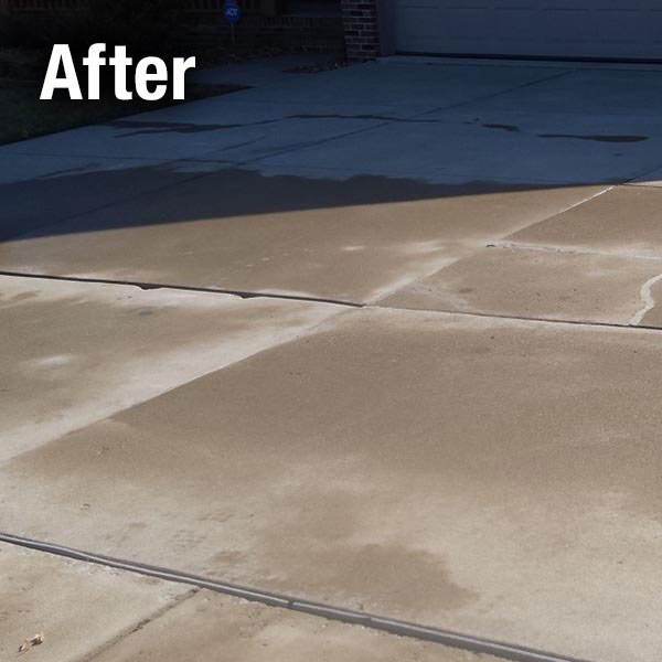 Charleston Concrete Driveway Leveling - After